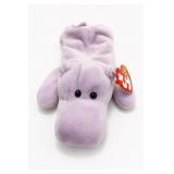Ty Happy The Hippo Beanie Baby, 1994