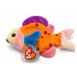 Ty Lips Beanie Baby Fish Plush, 1999