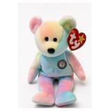 Ty B.B. Bear Birthday Beanie Baby