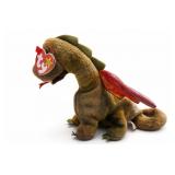 Ty Scorch Beanie Baby Plush Dragon, 1998