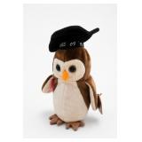 Ty Wise 1997 Beanie Baby Owl Plush