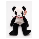 Ty Fortune Beanie Baby Panda Plush, 1997