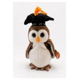 Ty Wise Beanie Baby Owl Plush, Class of '98