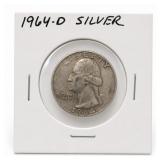 1964-D Washington Quarter, Silver