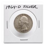 1964-D Washington Quarter