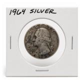 1964 Washington Quarter, Silver