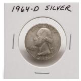 1964-D Washington Quarter, Silver