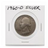 1960-D Washington Quarter, Silver