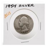 1954 Washington Quarter, Silver