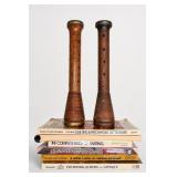 Wooden Craft Tools & Quilting Books Set