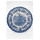 Spode Blue Room Collection The Ostrich House Plate