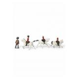 Britains Mounted Cavalry Figures, 4-Piece Lot