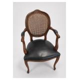 Theodore Alexander Louis XV Style Caned Armchair
