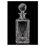Edinburgh Crystal Cut Glass Decanter With Stopper