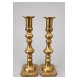 Pair Brass Candlesticks
