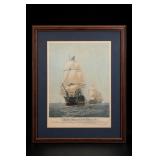 Harold Wyllie The First Journey Of Victory Print