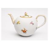 Meissen Floral Porcelain Teapot