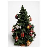 Decorative Musical Christmas Tree With Ornaments