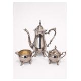 Sheridan Silver Co. Silverplate 3-Piece Set