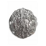 Fitz And Floyd Rabbit Floral Wall Plaque