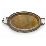 Vintage Brass Serving Tray