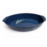 Cerutti Stoneware Blue Speckled Baking Dish