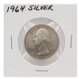 1964 Washington Quarter, Silver
