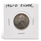 1961-D Washington Quarter