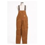 Guide Gear Brown Bib Overalls Size L/R New