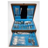 Community Silverplate Flatware Set In Chest