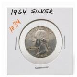 1964 Washington Quarter, Silver