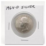 1964-D Washington Quarter, Silver