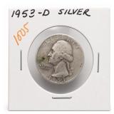 1953-D Washington Quarter, Silver