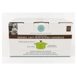 Martha Stewart 2.75 Qt Enamel Cast Iron Casserole