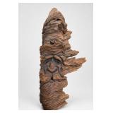 Hand-Carved Wood Spirit Wall Art, 14-15 In.