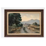 Framed Shaddix Landscape Print