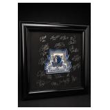 Dallas Mavericks 25th Anniversary Signed Frame