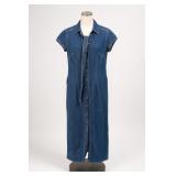 Ann Taylor LOFT 100% Cotton Denim Jumpsuit Size 2