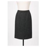 Esprit Black Tweed Pencil Skirt