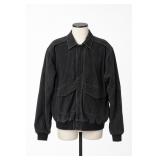Spiegel Black Bomber Jacket, Size L