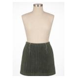 Express Jeans By Express Cotton Ribbed Skirt 3/4