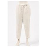 Petite Sophisticate White Pants Size 2