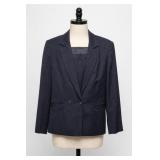 Forecastel Pinstripe Jacket & Skirt Set 5/6