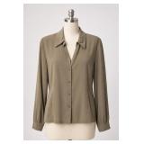 Liz Claiborne Petite Collection Polyester Blouse