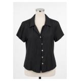 SodaBlu Sportswear Black Short Sleeve Shirt