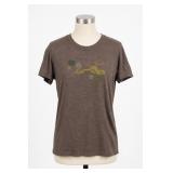 Bossini Brown Graphic T-Shirt Size M