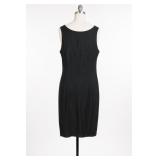 Cassis Black Sleeveless Dress
