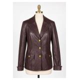 Jerry Lewis Classic Luxuries Leather Jacket XS