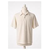 Fenix L Textured Knit Polo Shirt