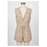 Plenty Floral Cotton Romper Size 4